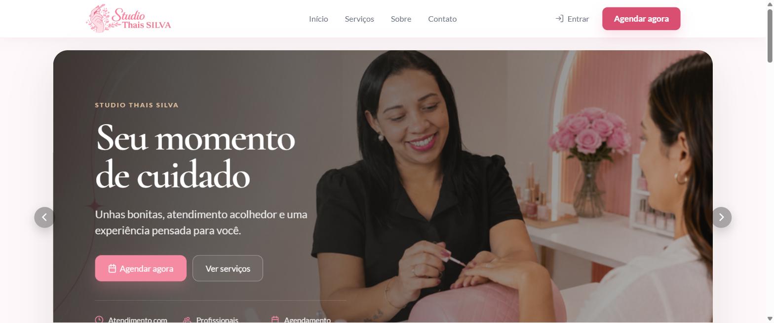 Site Studio Thais Silva — Studio de unhas